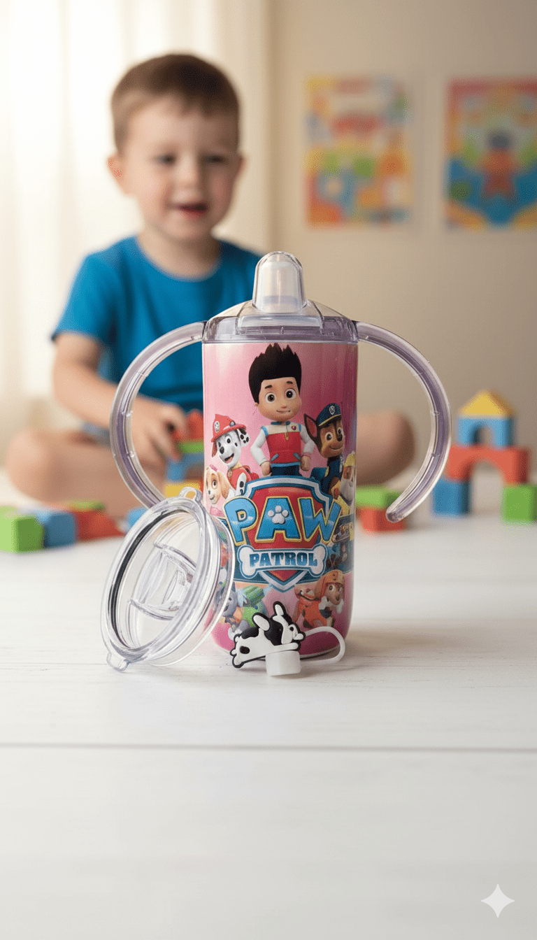 Paw Patrol Sippy Cup 12oz - Vaso para Niños con Asas