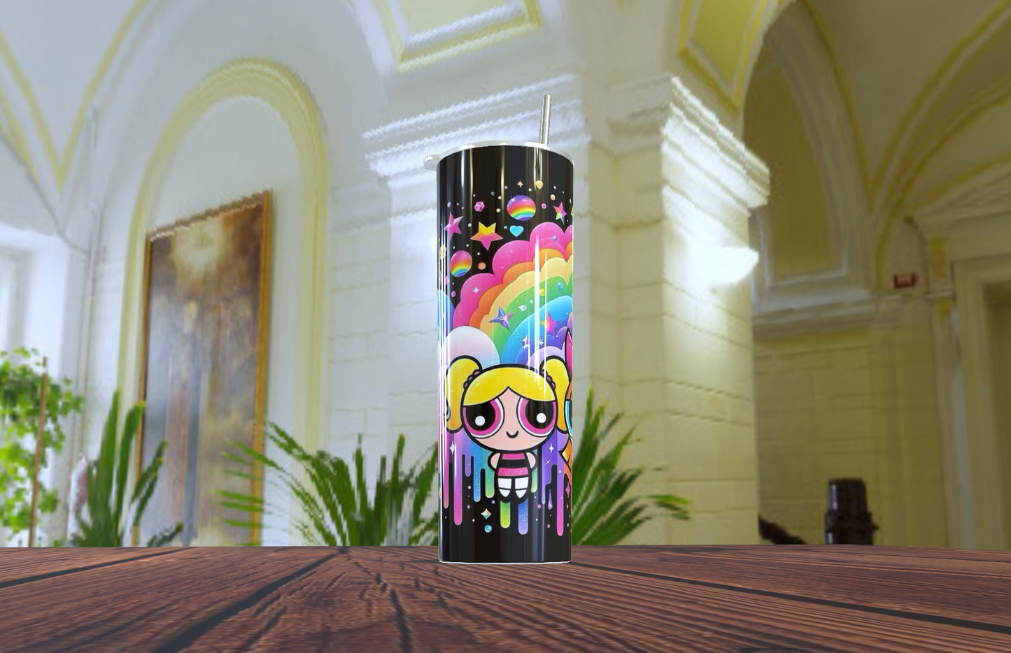 Tumblers con imagen de la Powerpuff Girls