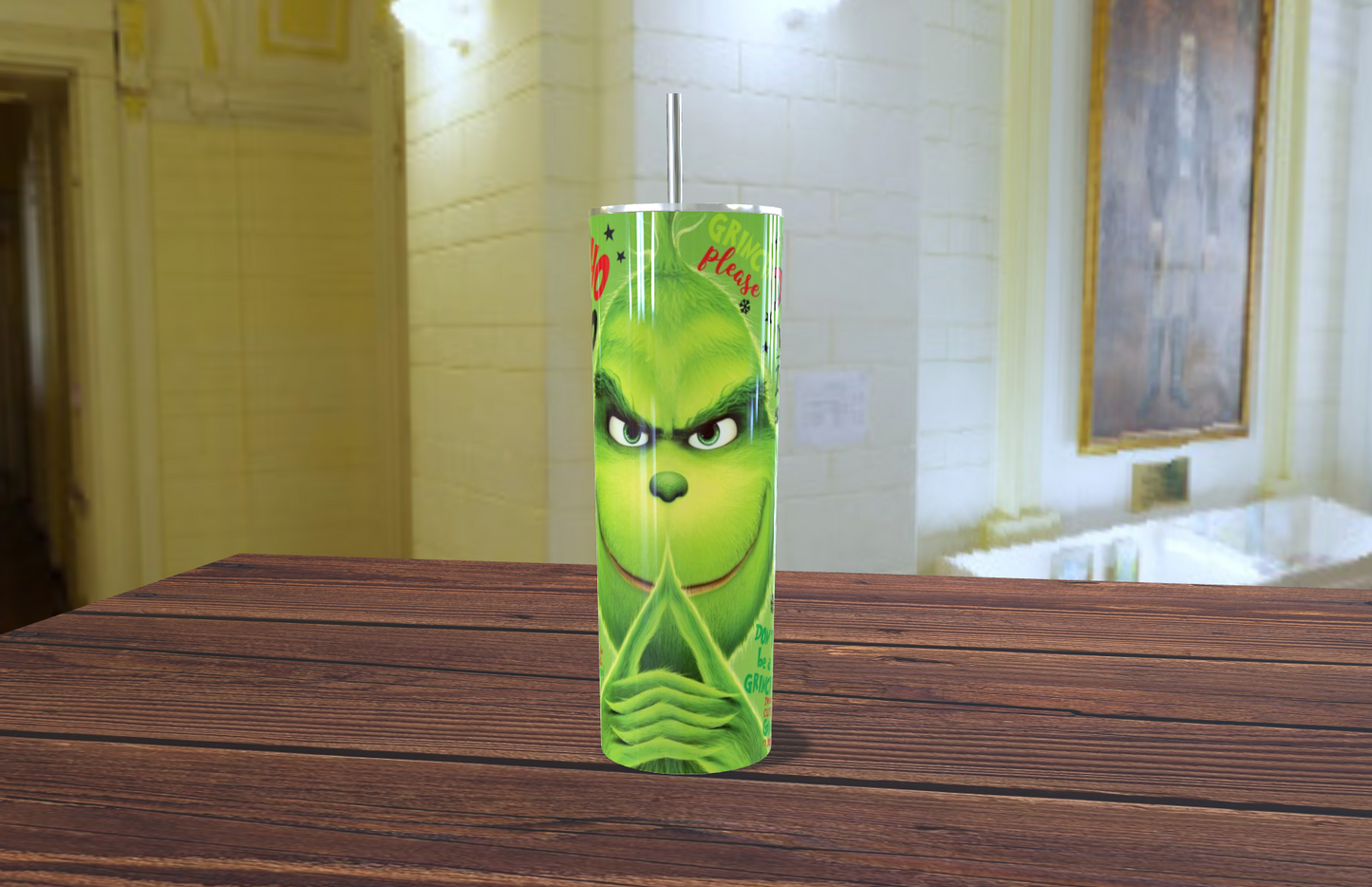 Diseño 'El Grinch Navideño' - 20oz