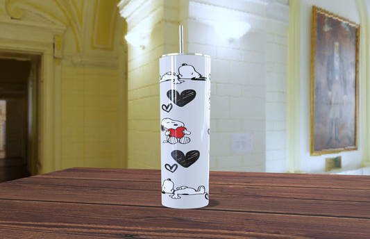 Amigo Fiel & Corazones | Estilo Sketch Art