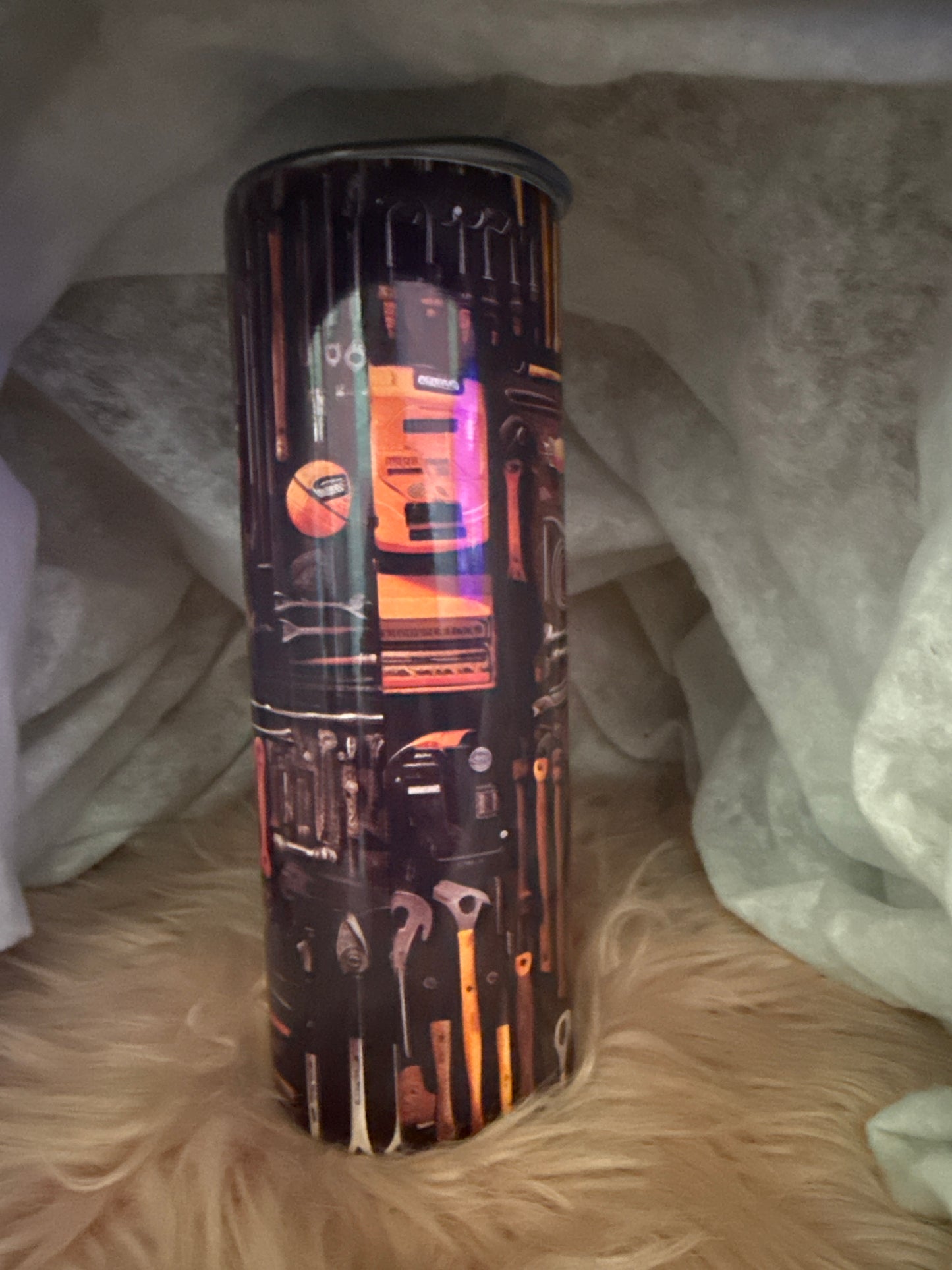 Tumblers personalizada con imagen de herramientas