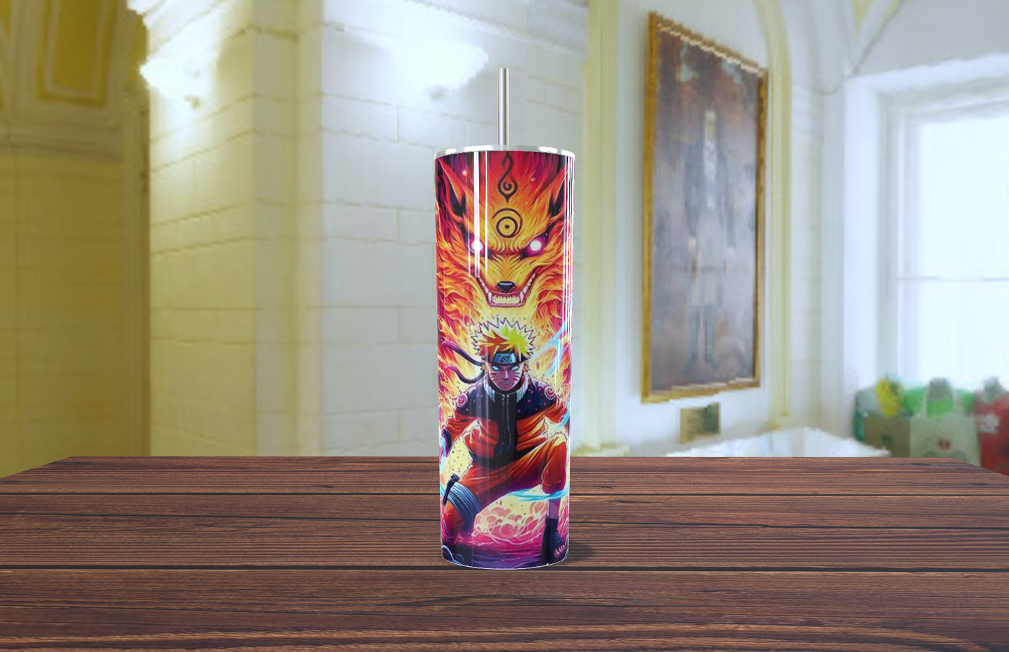 🔥 Tumbler de Naruto – Energía Ninja en Cada Sorbo 🔥