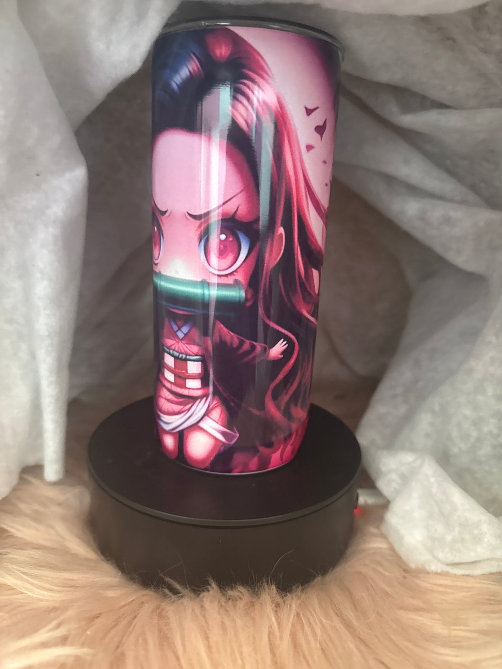 Tumbler  personalizado con imagen de Nezuko