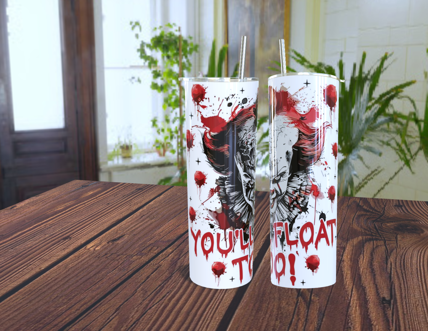 Tumblers personalizado de Horror