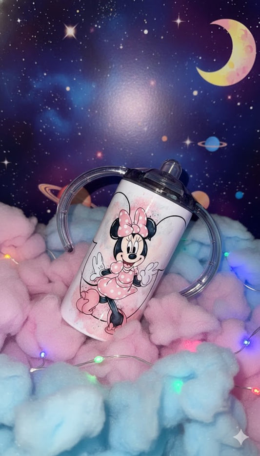 🎀 Tumbler Infantil de Minnie – Dulce, práctico y perfecto para tu peque 🎀
