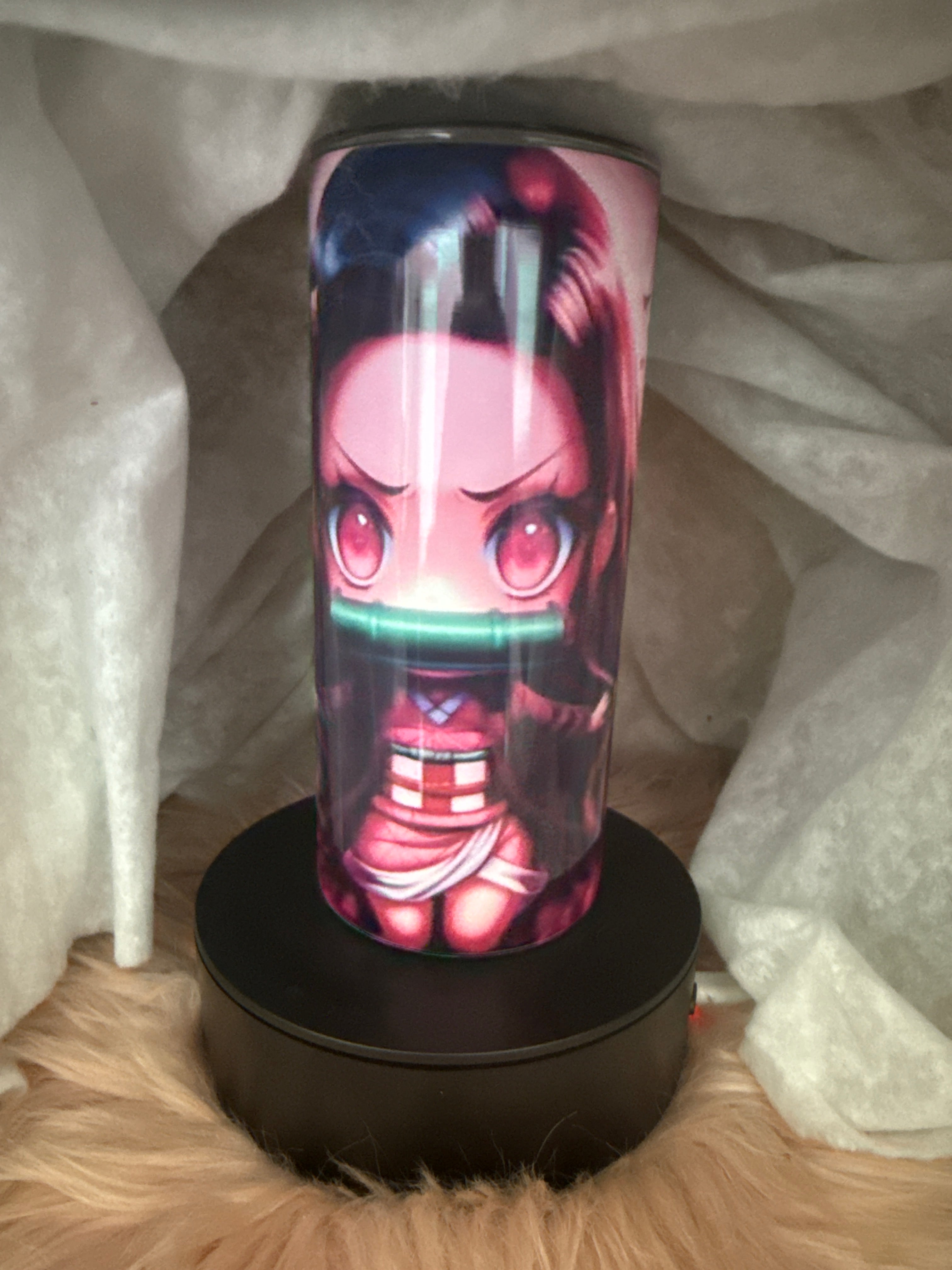 Tumbler  personalizado con imagen de Nezuko