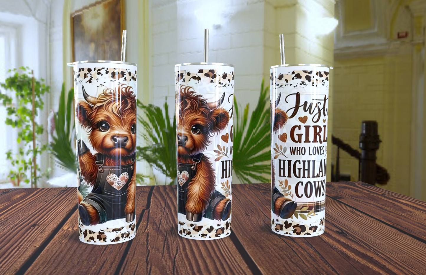 Tumbler de Vaquita – Dulzura y ternura en cada sorbo 🐮 '