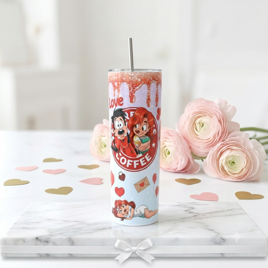 Tumbler Max y Roxanne Love Coffee Drip 20oz| Travel Mug