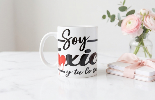 Taza Soy Tóxica y Tú Lo Sabías - 11oz