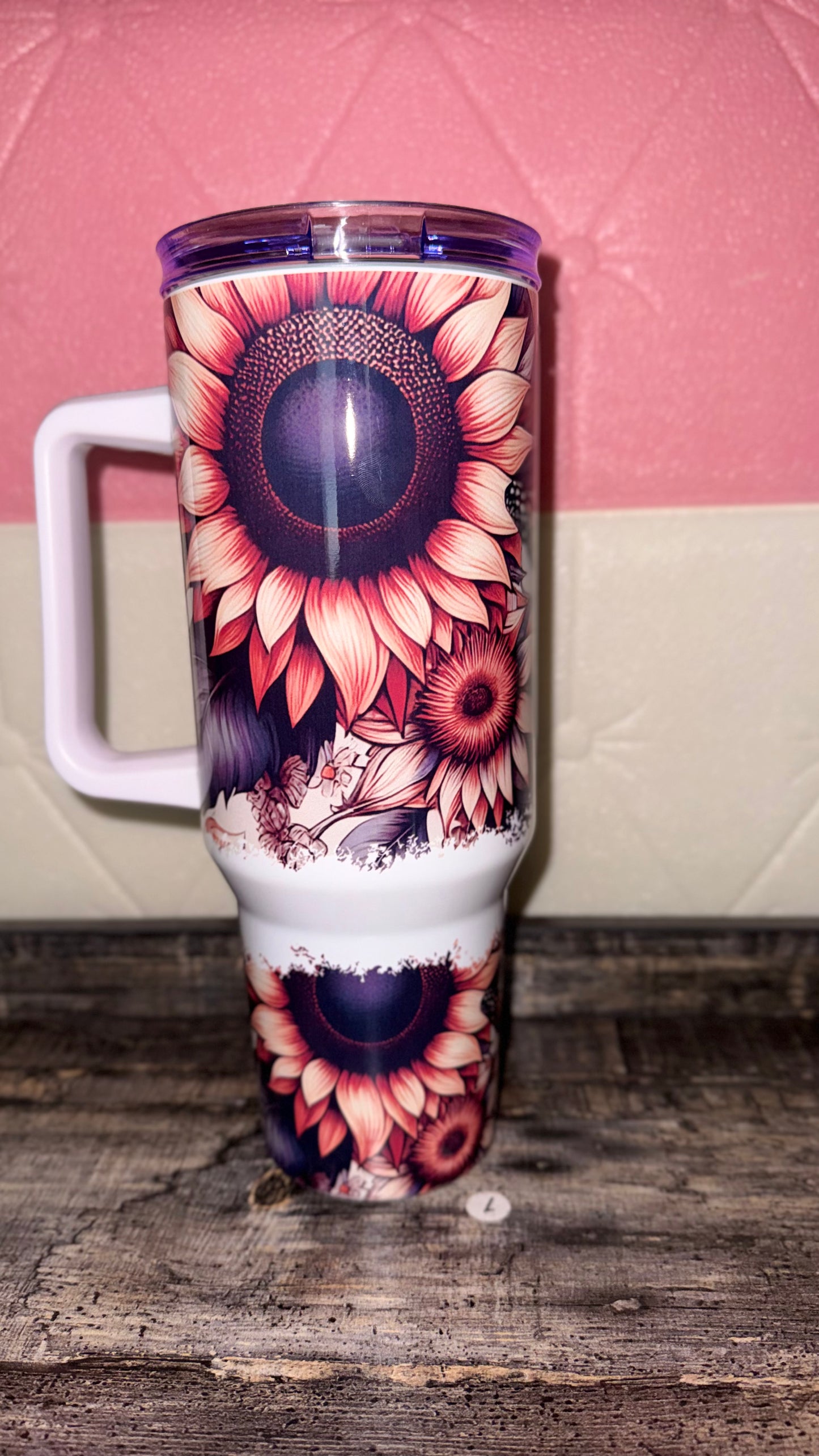 Floral Butterfly Tumbler 40oz – Botanical Garden