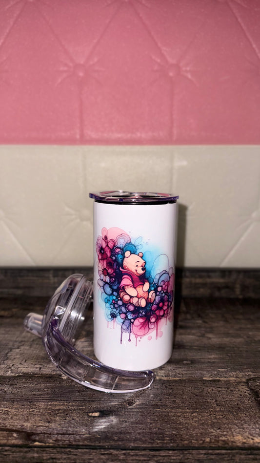 Winnie the Pooh Skinny Tumbler 20oz – Watercolor Floral