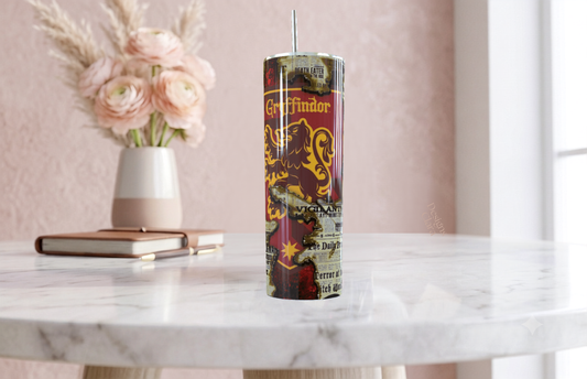 Tumbler Gryffindor Daily Prophet 20oz| Travel Mug