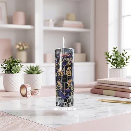 Tumbler Hogwarts Daily Prophet 20oz| Travel Mug