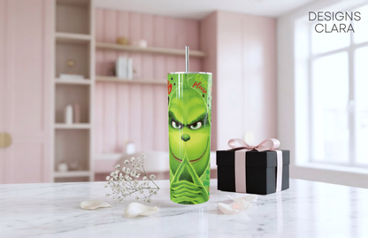 Grinch Tumbler 20oz| Travel Mug