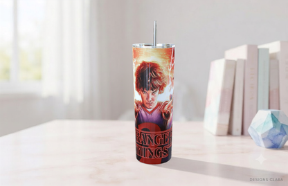 Stranger Things Eleven Powers Skinny Tumbler  | Travel Mug