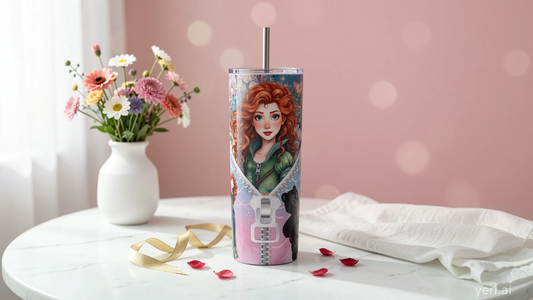 Tumbler Mérida Brave Zipper 20oz| Travel Mug