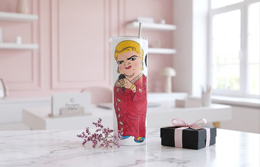 Tumbler Paquita la del Barrio - Rata de Dos Patas 20oz | Travel Mug