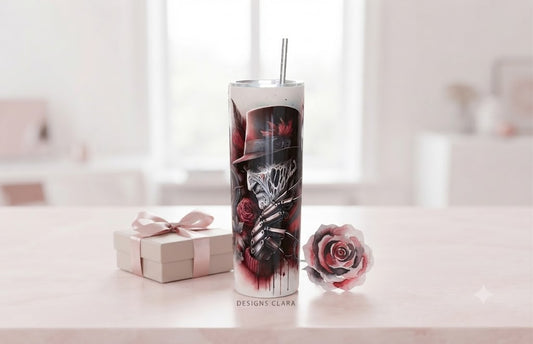 Tumbler Freddy Krueger - Horror Gothic Edition 20oz | Travel Mug