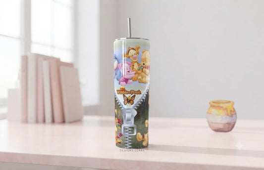 Tumbler Winnie the Pooh Baby Zipper Otoño | Travel Mug