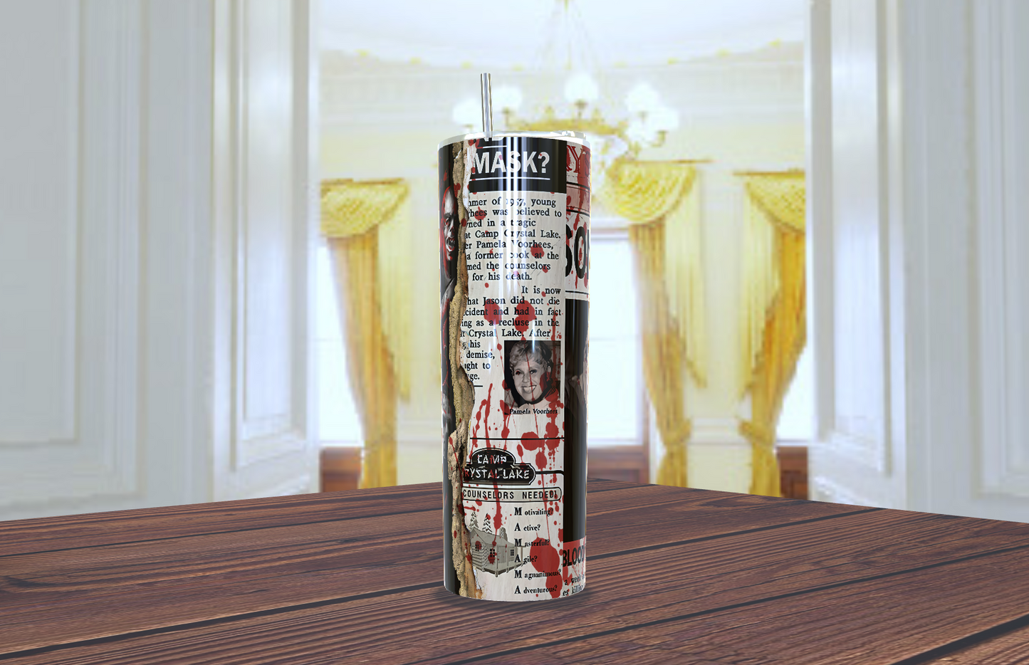 Tumbler personalizado para Halloween