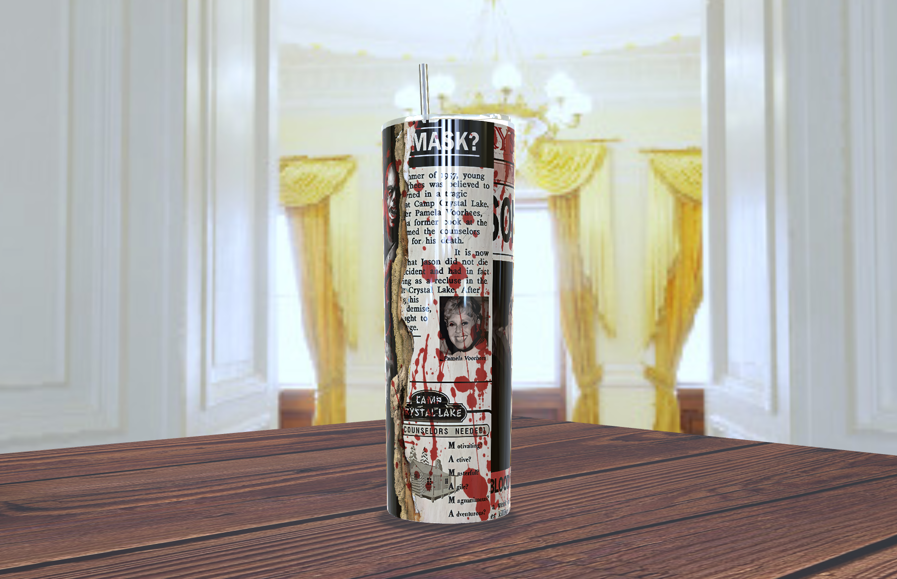 Tumbler personalizado para Halloween