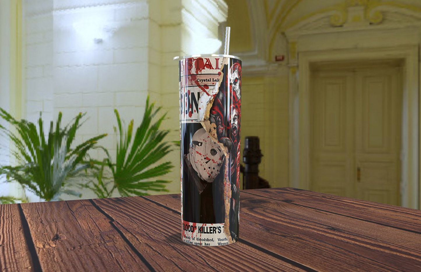 Tumbler personalizado para Halloween