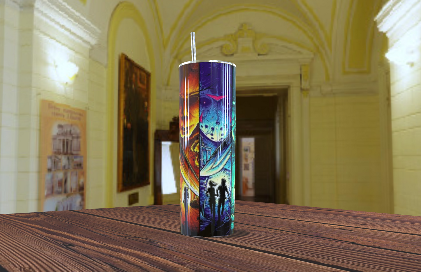 Tumbler de Horros para  Halloween