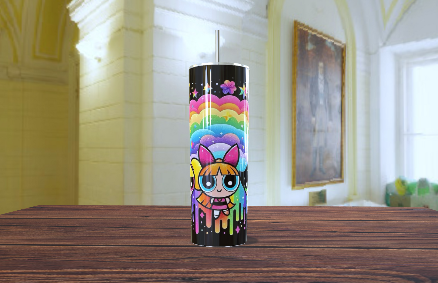 Tumblers  con imagen de la Powerpuff Girls