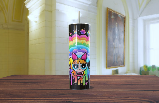 Tumblers  con imagen de la Powerpuff Girls