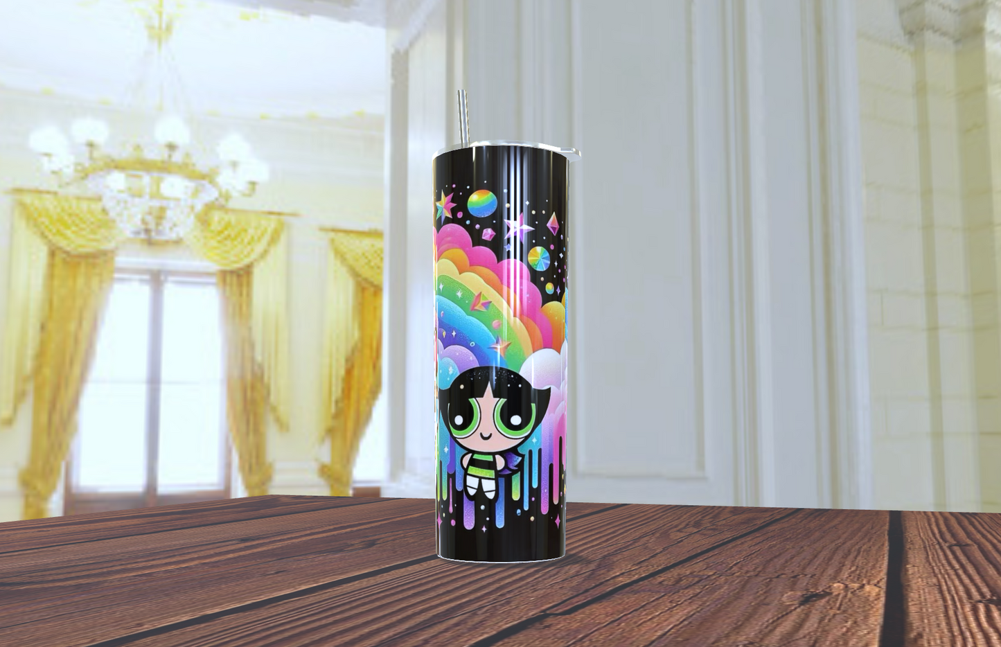 Tumblers  con imagen de la Powerpuff Girls