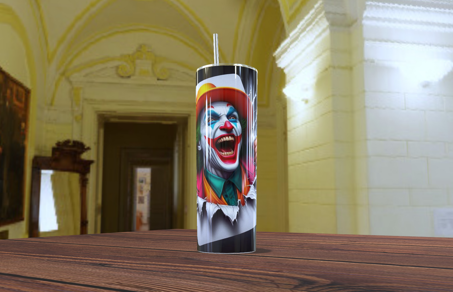 Tumbler de 20 OZ con imagen del Joker