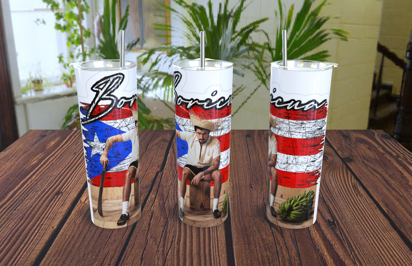 🇵🇷 Tumbler Bad Bunny – Orgullo, ritmo y estilo boricua 🎤