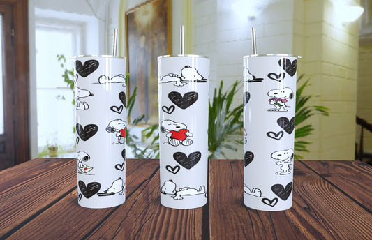 Amigo Fiel & Corazones | Estilo Sketch Art