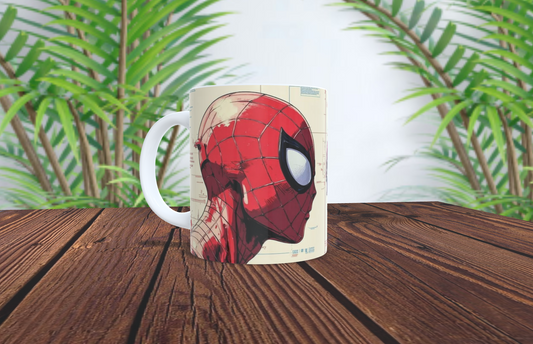 Taza de Cerámica Art Series: Edición "Eternos Rivales" (Spider-Man vs. Venom)