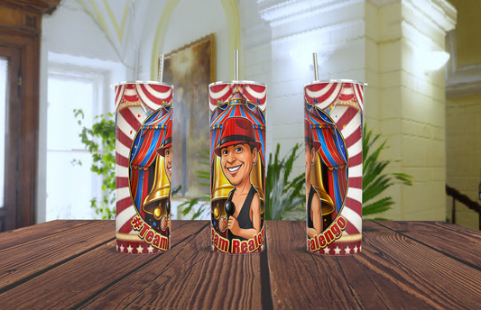 Dream Realer Circus Tumbler – 20oz Skinny Tumbler