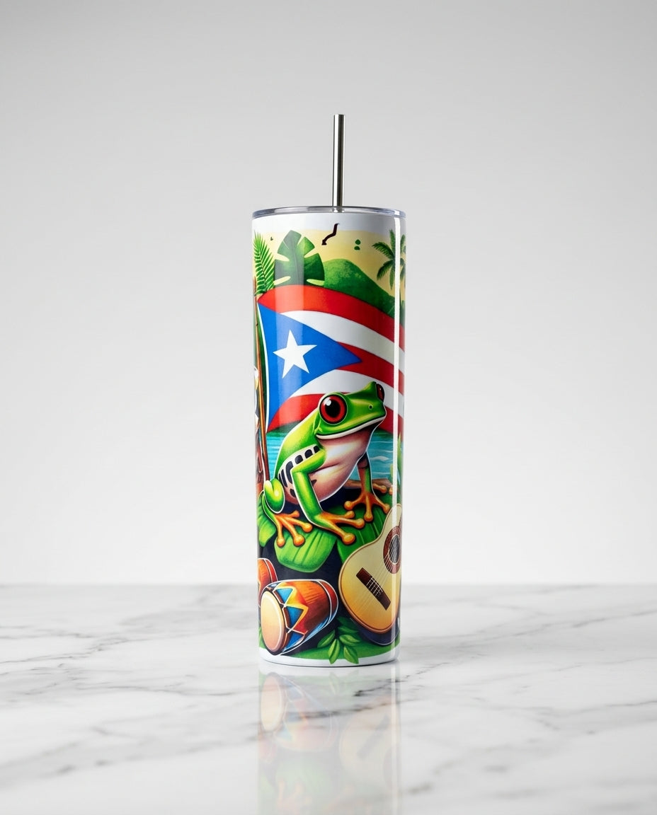 20oz Skinny Tumbler — Premium Minimalist Studio | Generated by Modelize