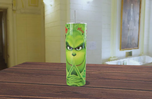 Diseño 'El Grinch Navideño' - 20oz