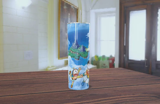 Doraemon Sky Adventure Skinny Tumbler 20oz