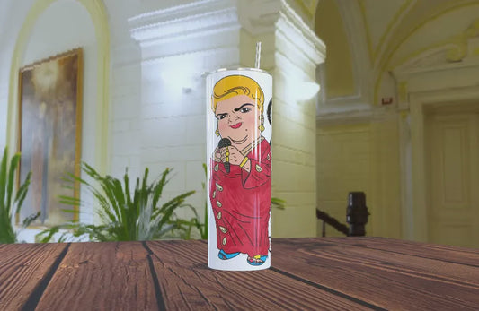 Tumbler Paquita la del Barrio - Rata de Dos Patas 20oz