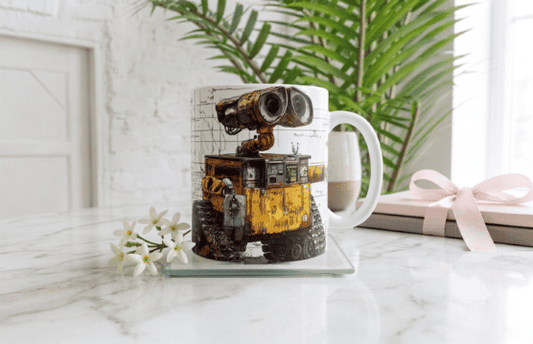 Taza WALL-E y EVE - Pixar Blueprint Edition 11oz